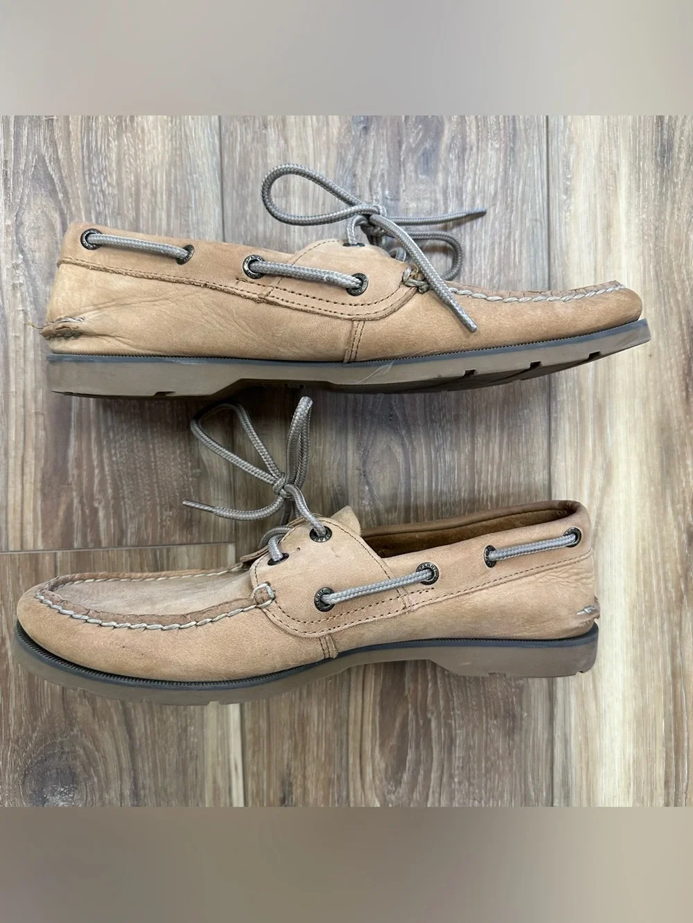 Sperry Top-Sider Leeward 2 Eye Leather Boat Shoe 0777894, Men’s 8.5